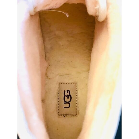 UGG Neumel Natural Canvas Ankle Boots Off White Men’s Sz 12 (1117613) NWOB main image 10